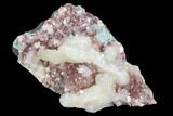 Stilbite and Apophyllite Crystal Cluster - India #97832-1